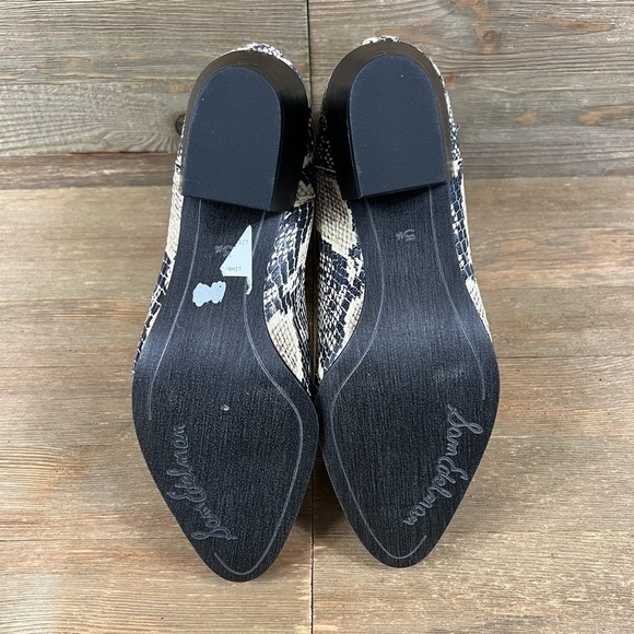 NEW Sam Edelman Snakeskin Reesa Chelsea Ankle Boots - Picture 9 of 13